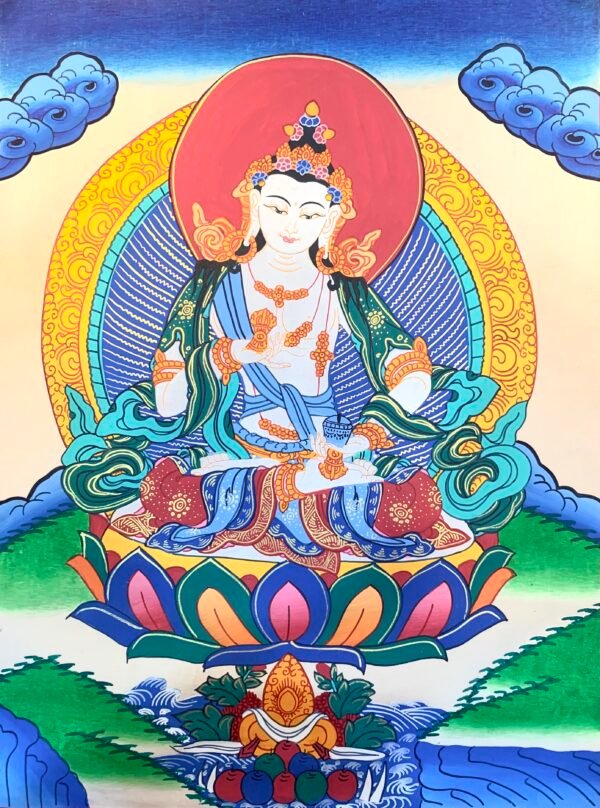 Vajrasattva Thangka Painting