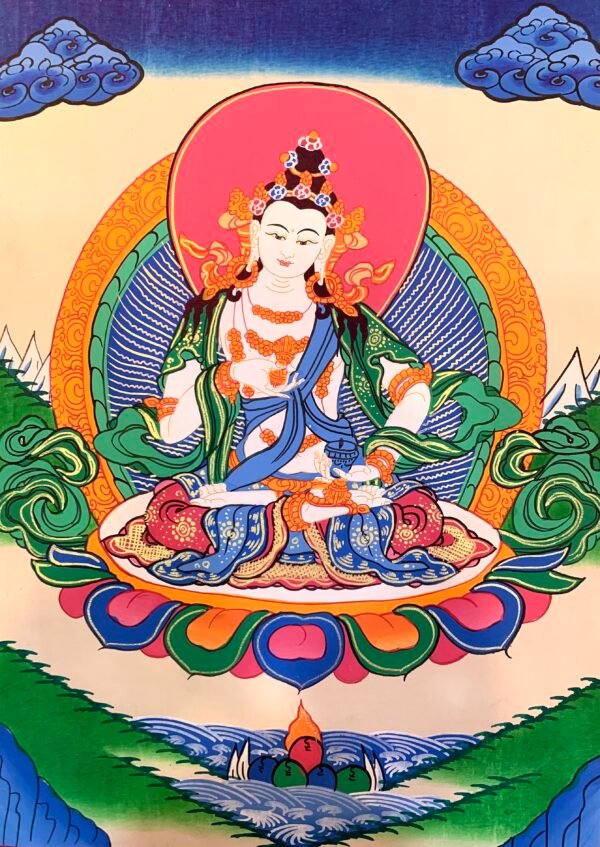Vajrasattva Thangka Painting