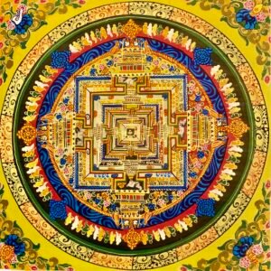 Kalachakra Mandala Thangka Painting