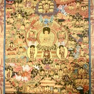 Life of Buddha Thangka