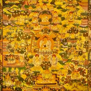 Life of Buddha Thangka