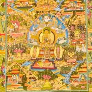 Life of Buddha Thangka