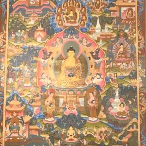 Life of Buddha Thangka